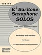 Recitative and Rondino Baritone Sax Solo cover